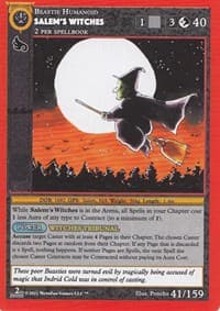 Salem's Witches - Cryptid Nation: Second Edition - MetaZoo card