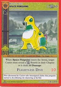 Space Penguins - Cryptid Nation: Second Edition - MetaZoo card