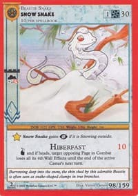 Snow Snake - Cryptid Nation: Second Edition - MetaZoo card