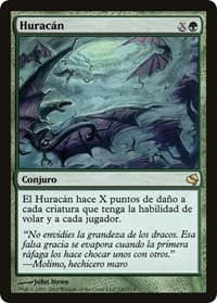 Hurricane (Spanish) - "Huracan" - Magic Encyclopedia 2011 (Salvat) - Magic: The Gathering card