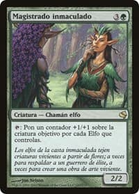 Immaculate Magistrate (Spanish) - "Magistrado inmaculado" - Magic Encyclopedia 2011 (Salvat) - Magic: The Gathering card