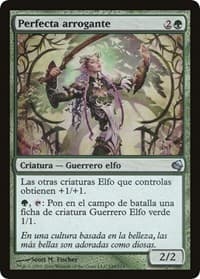 Imperious Perfect (Spanish) - "Perfecta arrogante" - Magic Encyclopedia 2011 (Salvat) - Magic: The Gathering card