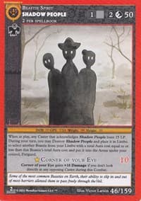 Shadow People - Cryptid Nation: Second Edition - MetaZoo card