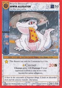 Sewer Alligator - Cryptid Nation: Second Edition - MetaZoo card