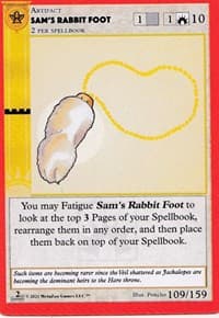Sam's Rabbit Foot - Cryptid Nation: Second Edition - MetaZoo card