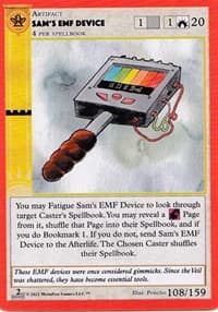 Sam's EMF Device - Cryptid Nation: Second Edition - MetaZoo card