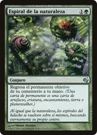 Nature's Spiral (Spanish) - "Espiral de la naturaleza" - Magic Encyclopedia 2011 (Salvat) - Magic: The Gathering card