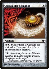 Dispeller's Capsule (Spanish) - "Capsula del disipador" - Magic Encyclopedia 2011 (Salvat) - Magic: The Gathering card