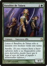 Talara's Battalion (Spanish) - "Batallon de Talara" - Magic Encyclopedia 2011 (Salvat) - Magic: The Gathering card