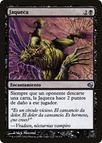 Megrim (Spanish) - "Jaqueca" - Magic Encyclopedia 2011 (Salvat) - Magic: The Gathering card