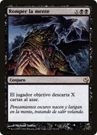 Mind Shatter (Spanish) - "Romper la mente" - Magic Encyclopedia 2011 (Salvat) - Magic: The Gathering card