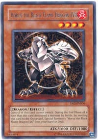 Horus the Black Flame Dragon LV4 - Dark Revelation Volume 3 - YuGiOh card