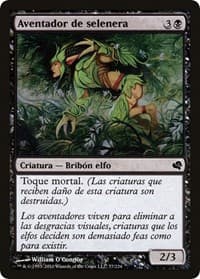 Moonglove Winnower (Spanish) - "Aventador de selenera" - Magic Encyclopedia 2011 (Salvat) - Magic: The Gathering card