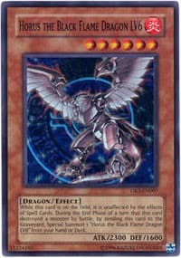 Horus the Black Flame Dragon LV6 - Dark Revelation Volume 3 - YuGiOh card