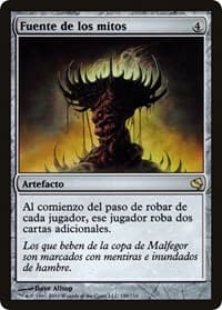 Font of Mythos (Spanish) - "Fuente de los mitos" - Magic Encyclopedia 2011 (Salvat) - Magic: The Gathering card