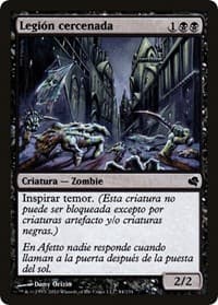 Severed Legion (Spanish) - "Legion cercenada" - Magic Encyclopedia 2011 (Salvat) - Magic: The Gathering card