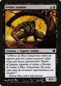 Zombie Goliath (Spanish) - "Goliat zombie" - Magic Encyclopedia 2011 (Salvat) - Magic: The Gathering card