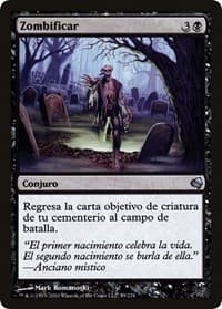 Zombify (Spanish) - "Zombificar" - Magic Encyclopedia 2011 (Salvat) - Magic: The Gathering card