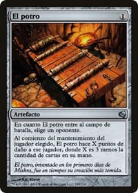 The Rack (Spanish) - "El potro" - Magic Encyclopedia 2011 (Salvat) - Magic: The Gathering card
