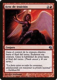 Act of Treason (Spanish) - "Acto de traicion" - Magic Encyclopedia 2011 (Salvat) - Magic: The Gathering card