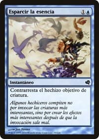 Essence Scatter (Spanish) - "Esparcir la esencia" - Magic Encyclopedia 2011 (Salvat) - Magic: The Gathering card
