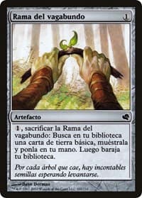 Wanderer's Twig (Spanish) - "Rama del vagabundo" - Magic Encyclopedia 2011 (Salvat) - Magic: The Gathering card