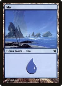 Island (Spanish) - "Isla" (210) - Magic Encyclopedia 2011 (Salvat) - Magic: The Gathering card
