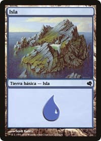 Island (Spanish) - "Isla" (211) - Magic Encyclopedia 2011 (Salvat) - Magic: The Gathering card