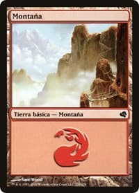 Mountain (Spanish) - "Montana" (220) - Magic Encyclopedia 2011 (Salvat) - Magic: The Gathering card