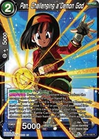 Pan, Challenging a Demon God - Realm of the Gods - Dragon Ball Super: Masters card