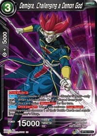 Demigra, Challenging a Demon God - Realm of the Gods - Dragon Ball Super: Masters card