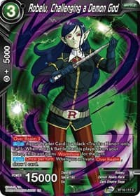Robelu, Challenging a Demon God - Realm of the Gods - Dragon Ball Super: Masters card