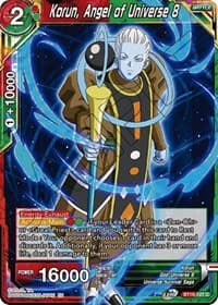 Korun, Angel of Universe 8 - Realm of the Gods - Dragon Ball Super: Masters card