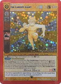 The Cardiff Giant - Cryptid Nation: Second Edition Release Event Deck - MetaZoo card