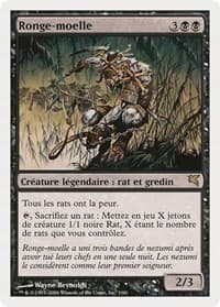 Marrow-Gnawer (French) - "Ronge-moelle" - Magic Encyclopedia 2005 (Salvat/Hachette) - Magic: The Gathering card