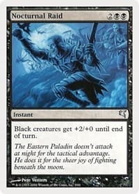 Nocturnal Raid - Magic Encyclopedia 2005 (Salvat/Hachette) - Magic: The Gathering card