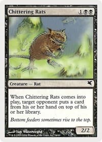 Chittering Rats (54) - Magic Encyclopedia 2005 (Salvat/Hachette) - Magic: The Gathering card