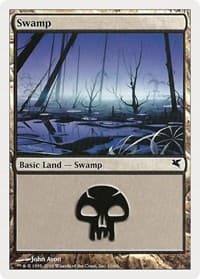 Swamp (10) - Magic Encyclopedia 2005 (Salvat/Hachette) - Magic: The Gathering card