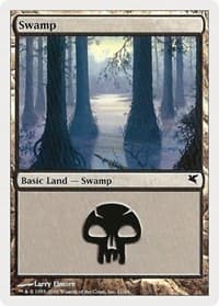 Swamp (11) - Magic Encyclopedia 2005 (Salvat/Hachette) - Magic: The Gathering card