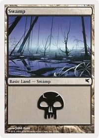 Swamp (21) - Magic Encyclopedia 2005 (Salvat/Hachette) - Magic: The Gathering card