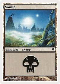 Swamp (23) - Magic Encyclopedia 2005 (Salvat/Hachette) - Magic: The Gathering card