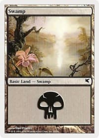 Swamp (24) - Magic Encyclopedia 2005 (Salvat/Hachette) - Magic: The Gathering card