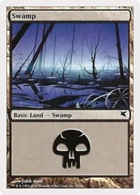Swamp (36) - Magic Encyclopedia 2005 (Salvat/Hachette) - Magic: The Gathering card