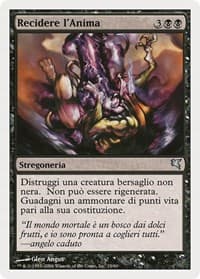 Sever Soul (Italian) - "Recidere I'Anima" (A15) - Magic Encyclopedia 2005 (Salvat/Hachette) - Magic: The Gathering card
