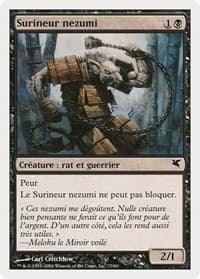 Nezumi Cutthroat (French) - "Surineur nezumi" (A17) - Magic Encyclopedia 2005 (Salvat/Hachette) - Magic: The Gathering card