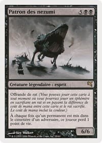 Patron of the Nezumi (French) - "Patron des nezumi" - Magic Encyclopedia 2005 (Salvat/Hachette) - Magic: The Gathering card