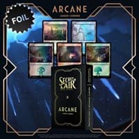Secret Lair Drop: Secret Lair x Arcane: Lands - Traditional Foil Edition - Secret Lair Drop Series - Magic: The Gathering card