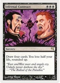Infernal Contract - Magic Encyclopedia 2005 (Salvat/Hachette) - Magic: The Gathering card