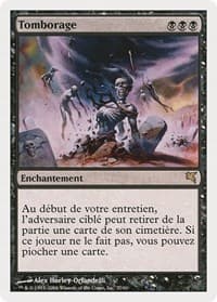 Gravestorm (French) - "Tomborage" - Magic Encyclopedia 2005 (Salvat/Hachette) - Magic: The Gathering card