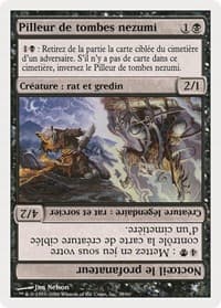 Nezumi Graverobber // Nighteyes the Desecrator (French) - "Pilleur de tombes nezumi" (A38) - Magic Encyclopedia 2005 (Salvat/Hachette) - Magic: The Gathering card